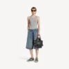 Women’s hamptons denim sneaker in blue/off white Women’s hamptons denim sneaker in blue/off white