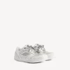 Women’s hamptons medium worn-out sneaker in white Women’s hamptons medium worn-out sneaker in white