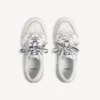 Women’s hamptons medium worn-out sneaker in white Women’s hamptons medium worn-out sneaker in white