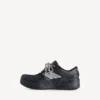 Women’s hamptons platform sneaker in black