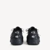 Women’s hamptons platform sneaker in black