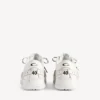 Women’s hamptons platform sneaker in white