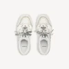 Women’s hamptons platform sneaker in white