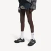 Women’s hamptons worn-out sneaker in black