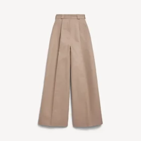 Women’s high-waist pants in dune