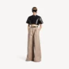 Women’s high-waist pants in dune Women’s high-waist pants in dune