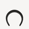 Women’s holli headband in black/shiny silver Women’s holli headband in black/shiny silver