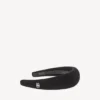 Women’s holli headband in black/shiny silver Women’s holli headband in black/shiny silver