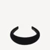 Women’s holli headband in black/shiny silver Women’s holli headband in black/shiny silver