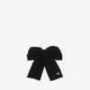 Women’s holli xxl hair bow in black