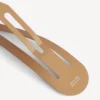 Women’s holli xxl snap clip set 2 in beige/shiny silver