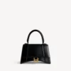 Women’s hourglass handbag small in black