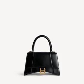 Women’s hourglass handbag small in black
