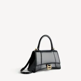 Women’s hourglass handbag small in black
