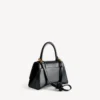 Women’s hourglass handbag small in black