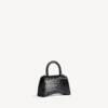 Women’s hourglass handbag xs in black Women’s hourglass handbag xs in black