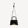 Women’s hourglass handbag xs in black Women’s hourglass handbag xs in black