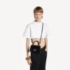 Women’s hourglass handbag xs in black Women’s hourglass handbag xs in black