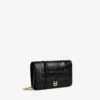 Women’s hourglass phone pouch in black