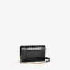 Women’s hourglass wallet on chain in black Women’s hourglass wallet on chain in black