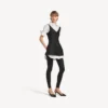Women’s hybrid shirt dress in black Women’s hybrid shirt dress in black