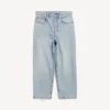 Women’s jackie capri in bleach light bleu