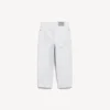 Women’s jackie capri in white Women’s jackie capri in white