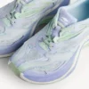 Women’s jet sneaker in light blue/lilac/lime