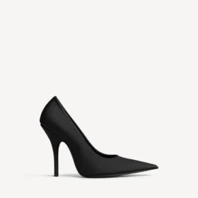 Women’s knife pump in black
