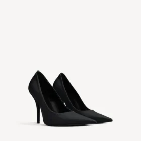 Women’s knife pump in black