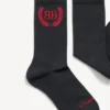 Women’s laurel classic socks in black/white