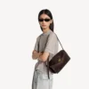 Women’s le 7 shoulder bag medium in moka