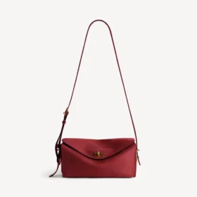 Women’s le 7 shoulder bag medium in ruby/moka
