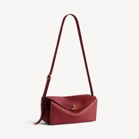 Women’s le 7 shoulder bag medium in ruby/moka