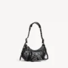 Women’s le cagole shoulder bag small in black