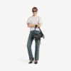 Women’s le cagole shoulder bag small in black