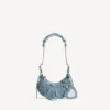 Women’s le cagole shoulder bag xs in blue Women’s le cagole shoulder bag xs in blue