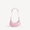 Women’s le cagole shoulder bag xs in light pink Women’s le cagole shoulder bag xs in light pink