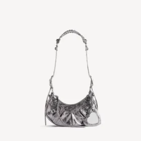 Women’s le cagole shoulder bag xs in silver