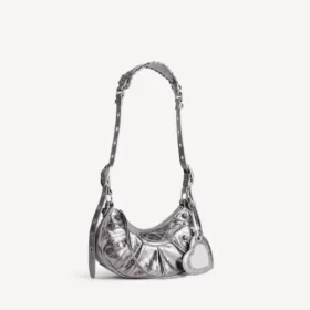 Women’s le cagole shoulder bag xs in silver