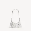 Women’s le cagole shoulder bag xs in white Women’s le cagole shoulder bag xs in white