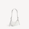 Women’s le cagole shoulder bag xs in white Women’s le cagole shoulder bag xs in white