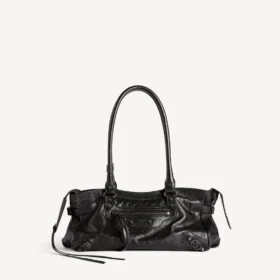 Women’s le city bag east-west in black