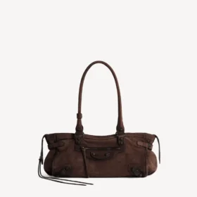 Women’s le city bag east-west in light espresso