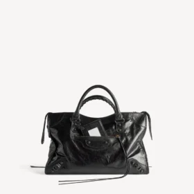 Women’s le city bag medium in black