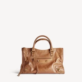 Women’s le city bag medium in camel
