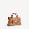 Women’s le city bag medium in camel