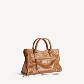 Women’s le city bag medium in camel