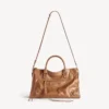 Women’s le city bag medium in camel