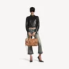 Women’s le city bag medium in camel